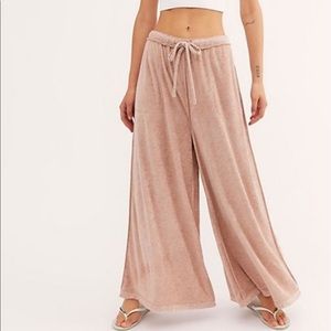 Free People Intimately Pink Clay Pants